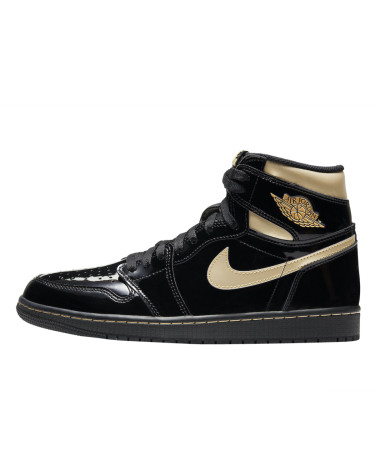 Sneakers Jordan 1 Retro High Black Metallic Gold 555088-032 Gold