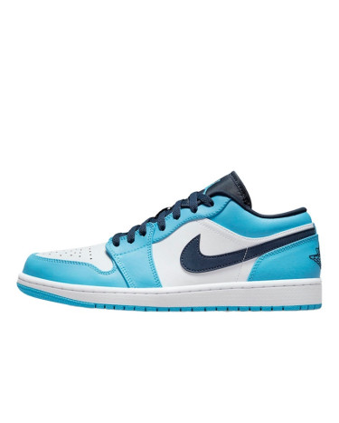 Кросівки Jordan 1 Low UNC 2021 553558-144 Блакитний