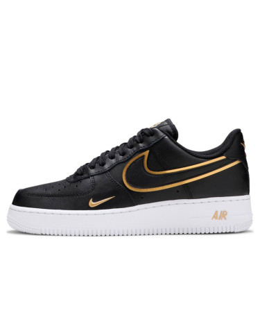 Sneakers Nike Air Force 1 Low '07 Black Metalic Gold DA8481-001 Multicolored
