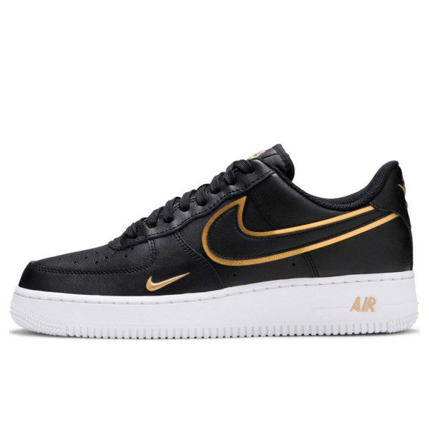 Nike Air Force 1 Low '07 Black Metalic Gold DA8481-001