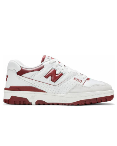 Кросівки New Balance 550 Sea Salt Burgundy BB550LI1 Бордовий