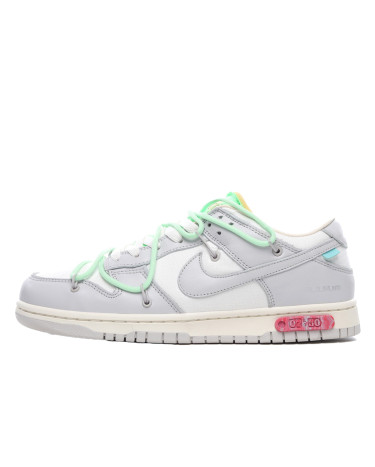 Sneakers Nike Dunk Low Off-White Lot 07 of 50 DM1602-108 White/gray