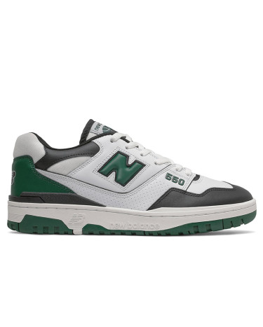 Sneakers New Balance 550 White Green Black BB550LE1 Multicolored