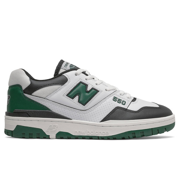 New Balance 550 White Green Black BB550LE1