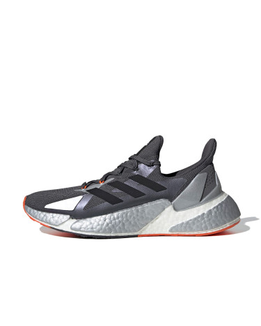 Кроссовки Adidas X9000L4 Grey Six Orange FY2348 Серый