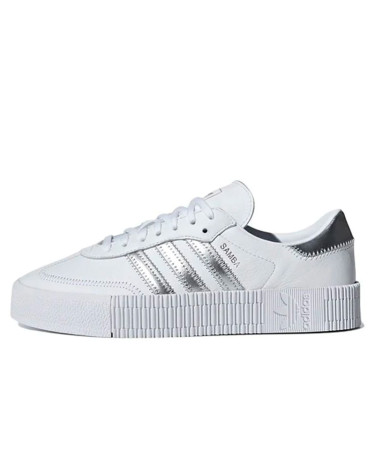 Кросівки Adidas SambaRose White Silver EE9017 Білий/сірий