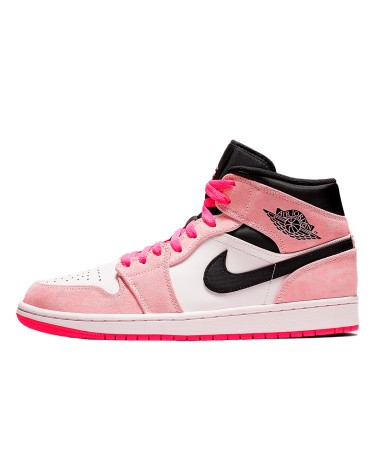 Sneakers Jordan 1 Mid Crimson Tint 852542-801 Pink