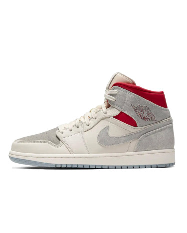 Кросівки Jordan 1 Mid Sneakersnstuff 20Th Anniversary CT3443-100 Сірий