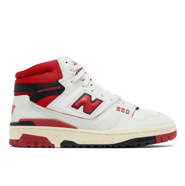 New Balance 650R Aime Leon Dore White Red BB650RE1