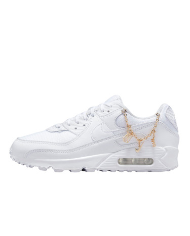 Sneakers Nike Air Max 90 Lucky Charms White Metallic Gold DH0569-100 White
