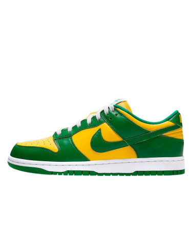 Sneakers Nike Dunk Low Brazil CU1727-700 Green, Yellow