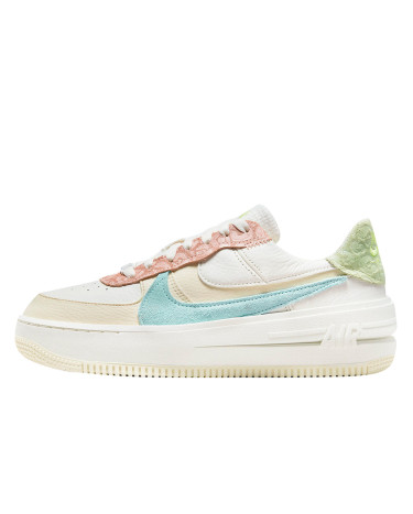 Sneakers Nike Air Force 1 PLT.AF.ORM Pastel Leopard DX2671-100 Multicolored