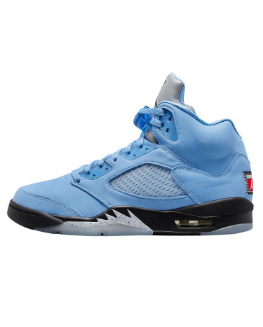 Кроссовки Jordan 5 Retro UNC University Blue DV1310-401 Голубой