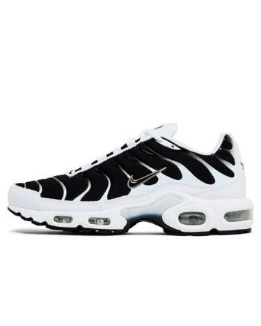 Кросівки Nike Air Max Plus White Black Metallic Pewter CT1094-102 Чорний/білий