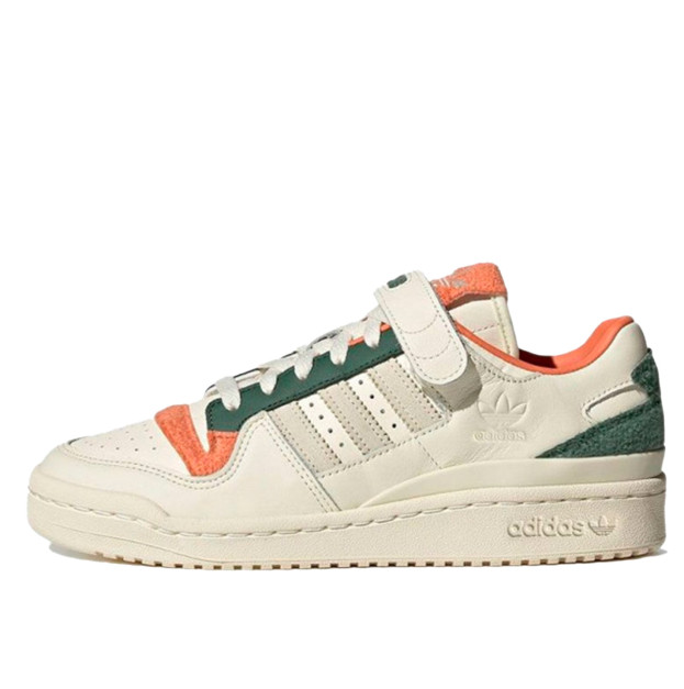 Adidas Forum 84 Low Fleece White Orange GY4125