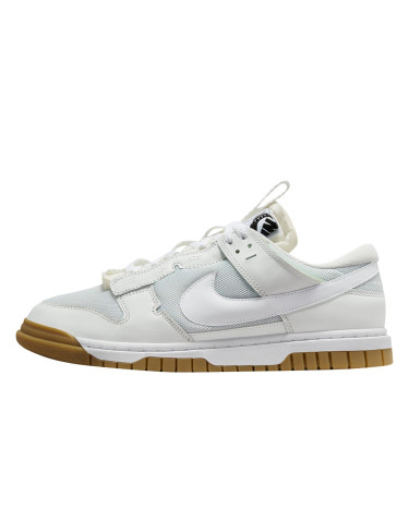 Кросівки Nike Air Dunk Jumbo Photon Dust Gum Light Brown DV0821-001 Білий/сірий