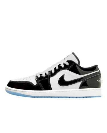 Кроссовки Jordan 1 Retro Low Concord DV1309-100 Черный/белый