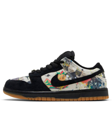 Кросівки Nike SB Dunk x Supreme Low Rammellzee FD8778-001 Різнокольорові