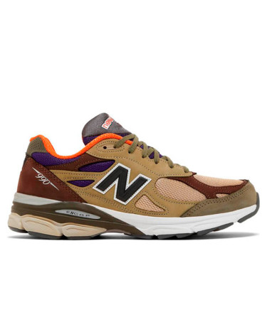 Кросівки New Balance 990v3 x Teddy Santis Made in USA Tan Orange M990BT3 Різнокольорові