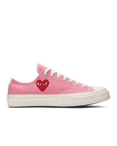 Sneakers Converse x Comme Des Garcons Play Chuck 70 Low Bright Pink 168304C Pink