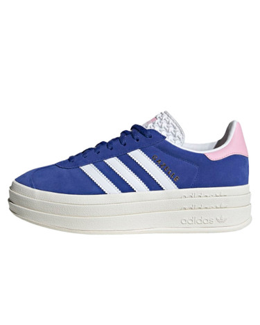 Кросівки Adidas Gazelle Platform Semi Lucid Blue HQ6894 Білий/синій