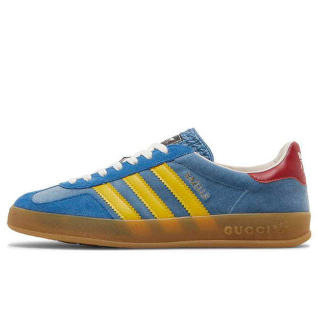 Adidas x Gucci Gazelle Light Blue Suede HQ8851
