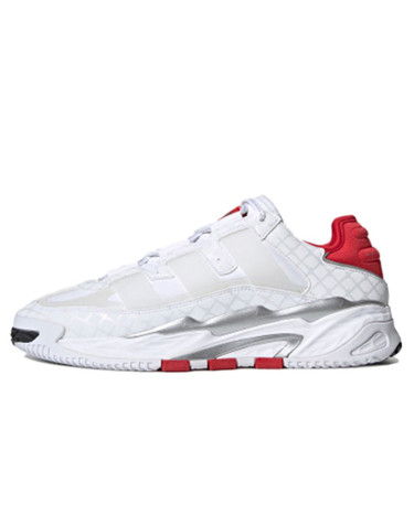 Кросівки Adidas Niteball White Red H67539 Білий/червоний