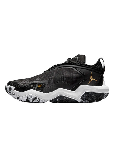 Кроссовки Jordan Why Not Zer0.6 Metallic Gold DO7189-071 Черный/белый