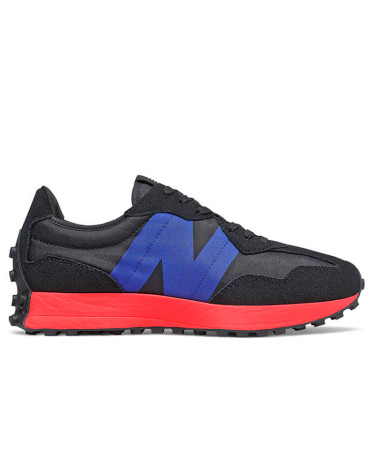 Кроссовки New Balance 327 Black Blue Red MS327CPB Разноцветные
